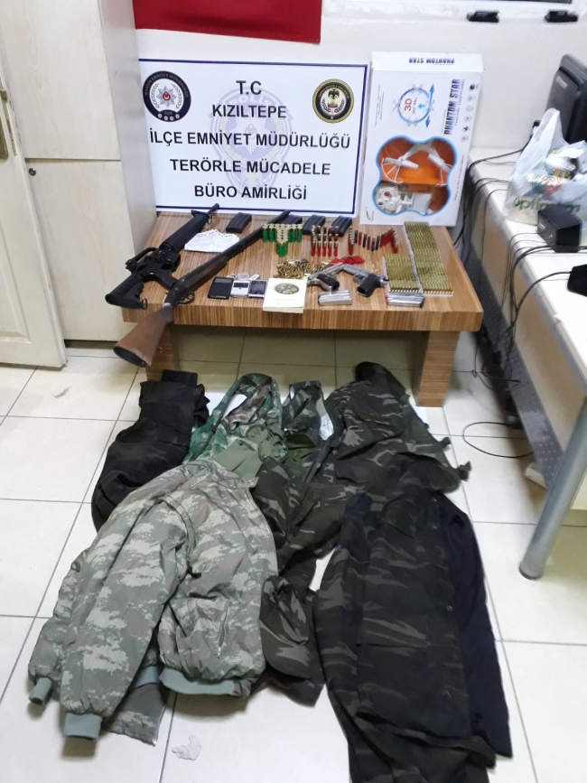 Mardin'de 191 kilogram patlayıcı ele geçirildi